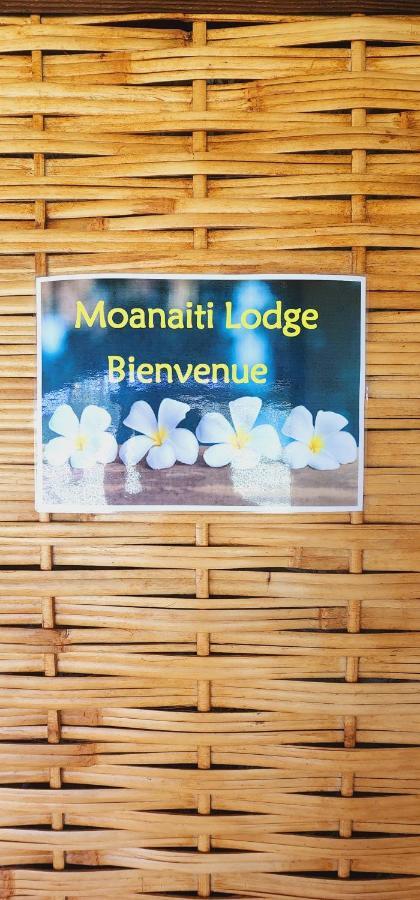 Moanaiti Lodge Maeva Exterior foto